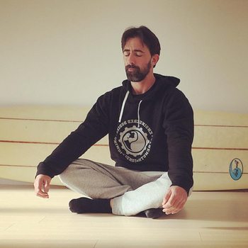 Relaxing using seated mindful meditation
