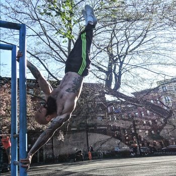 Human Flag Progressions - Vertical Hold