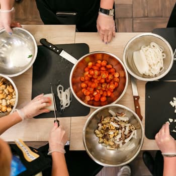 Meal prep skills in the kitchen