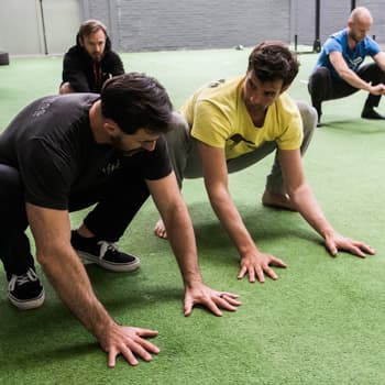 Ryan Hurst Teaching Monkey