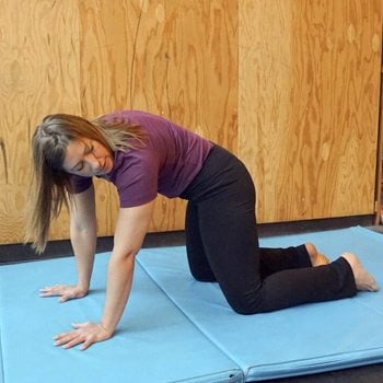 Spine and neck stretch