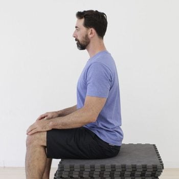 Seated neck exercises