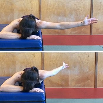 Shoulder circles for shoulder pain relief