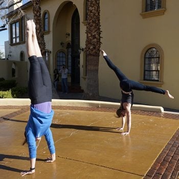 Handstands Outside