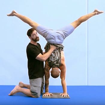 hand balancing placement