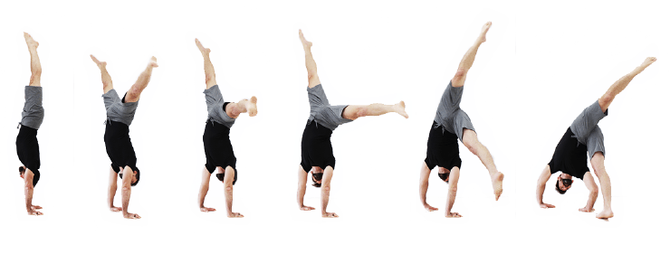 GMB handstand - handstand bail progression