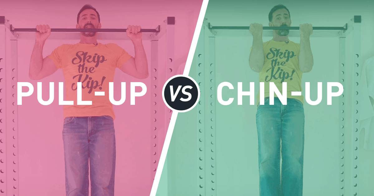 ChinUps Vs PullUps How They're Different And What You Should Do