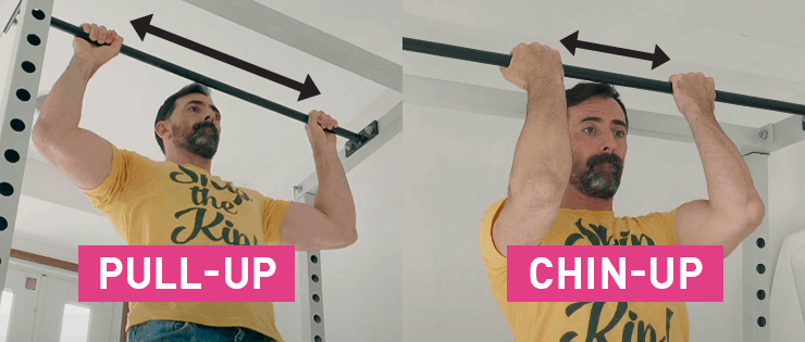 Chin-Ups Vs Pull-Ups: How They're Different And What You Should Do