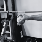 gripping a shotput