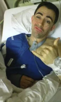 Ryan Post Shoulder Surgery 1