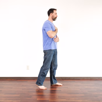 Standing breathing png