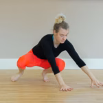 A GMB Trainer demonstrates a version of the Monkey crawl exercise, which is fantastic for beginners.